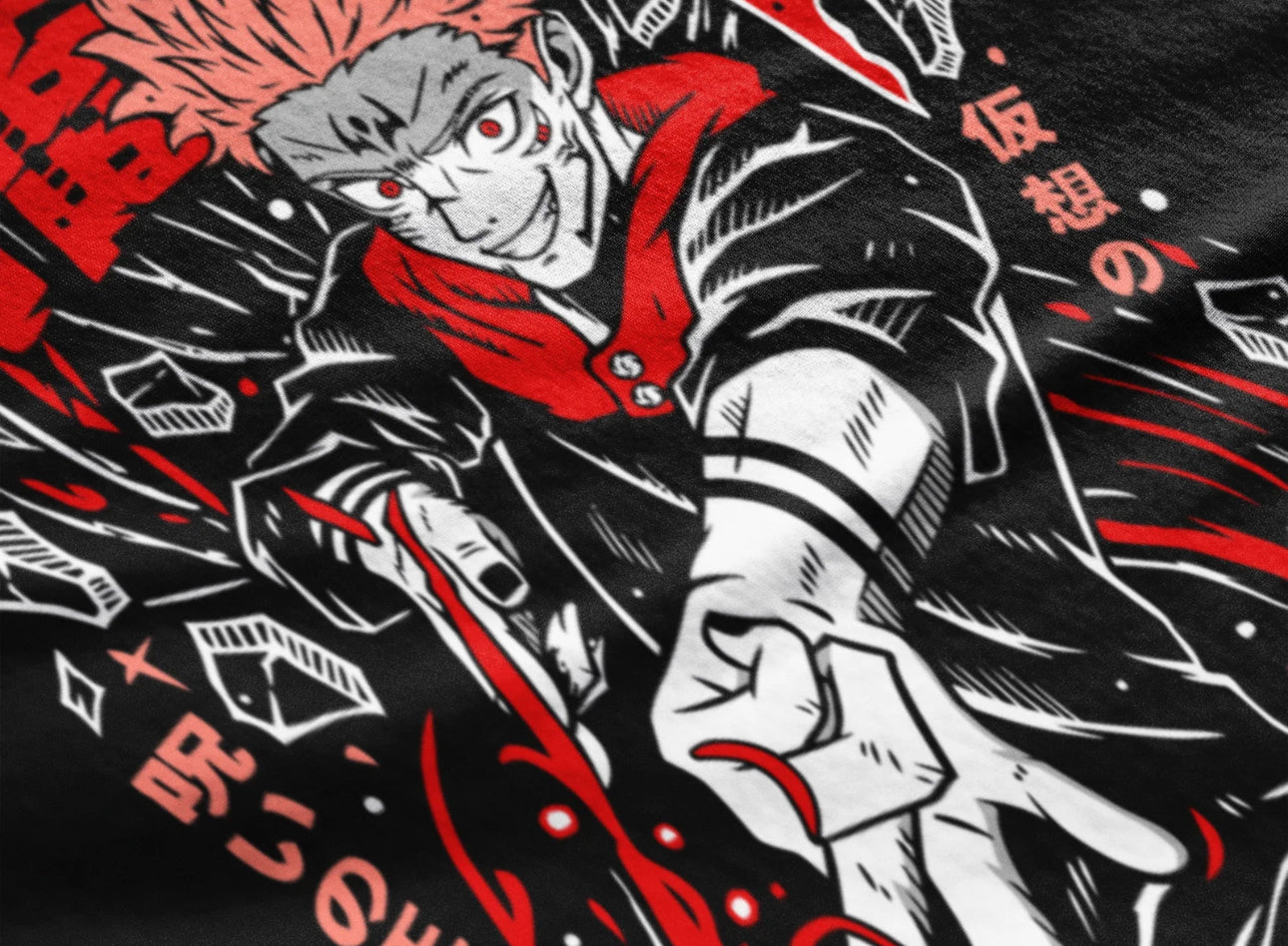 Playera Solomon's SUKUNA JUJUTSU KAISEN 02 | 100% Algodón | Tacto Suave | Anime Streetwear