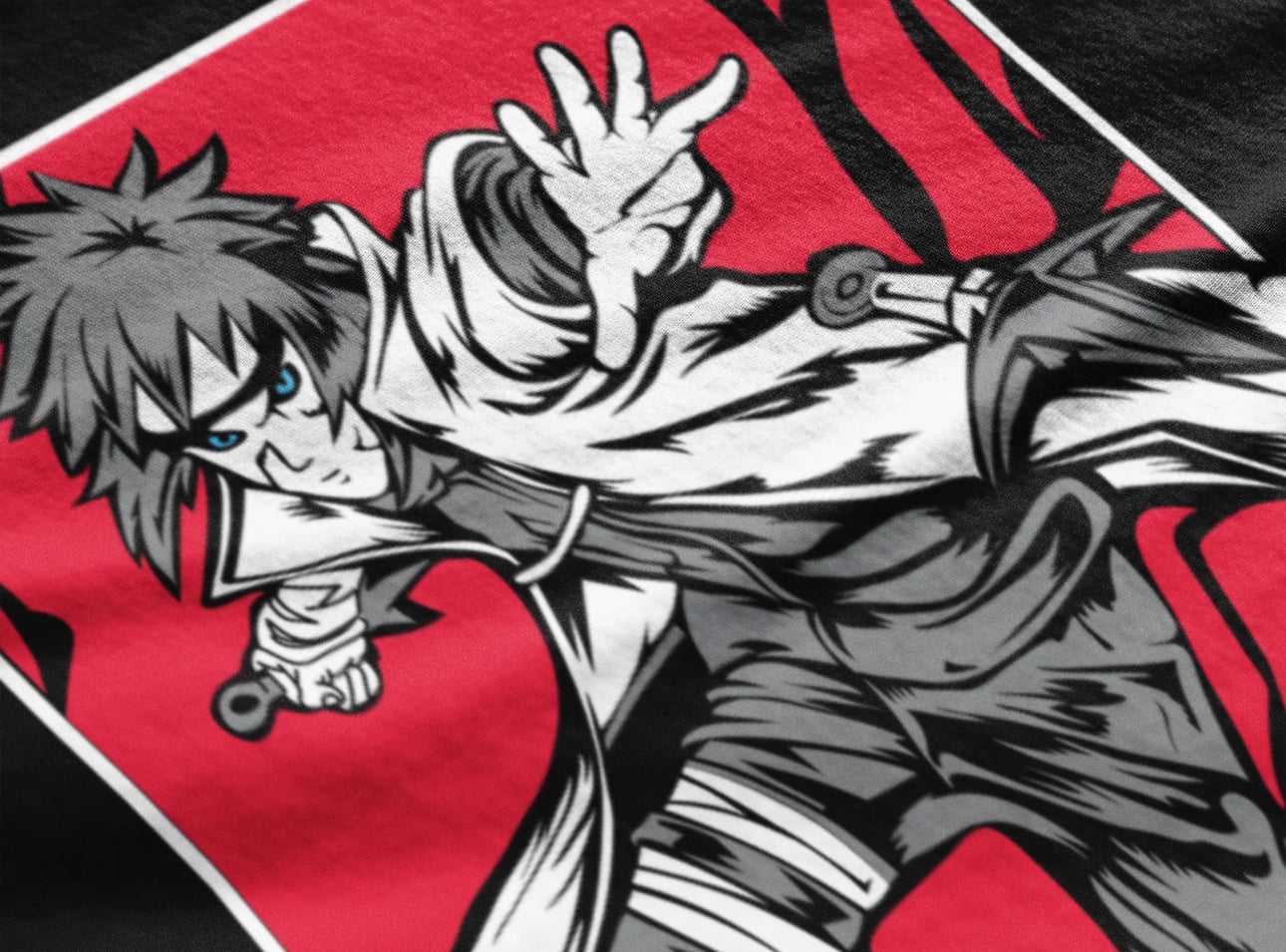 Playera Solomon's MINATO NARUTO | 100% Algodón | Tacto Suave | Anime Streetwear