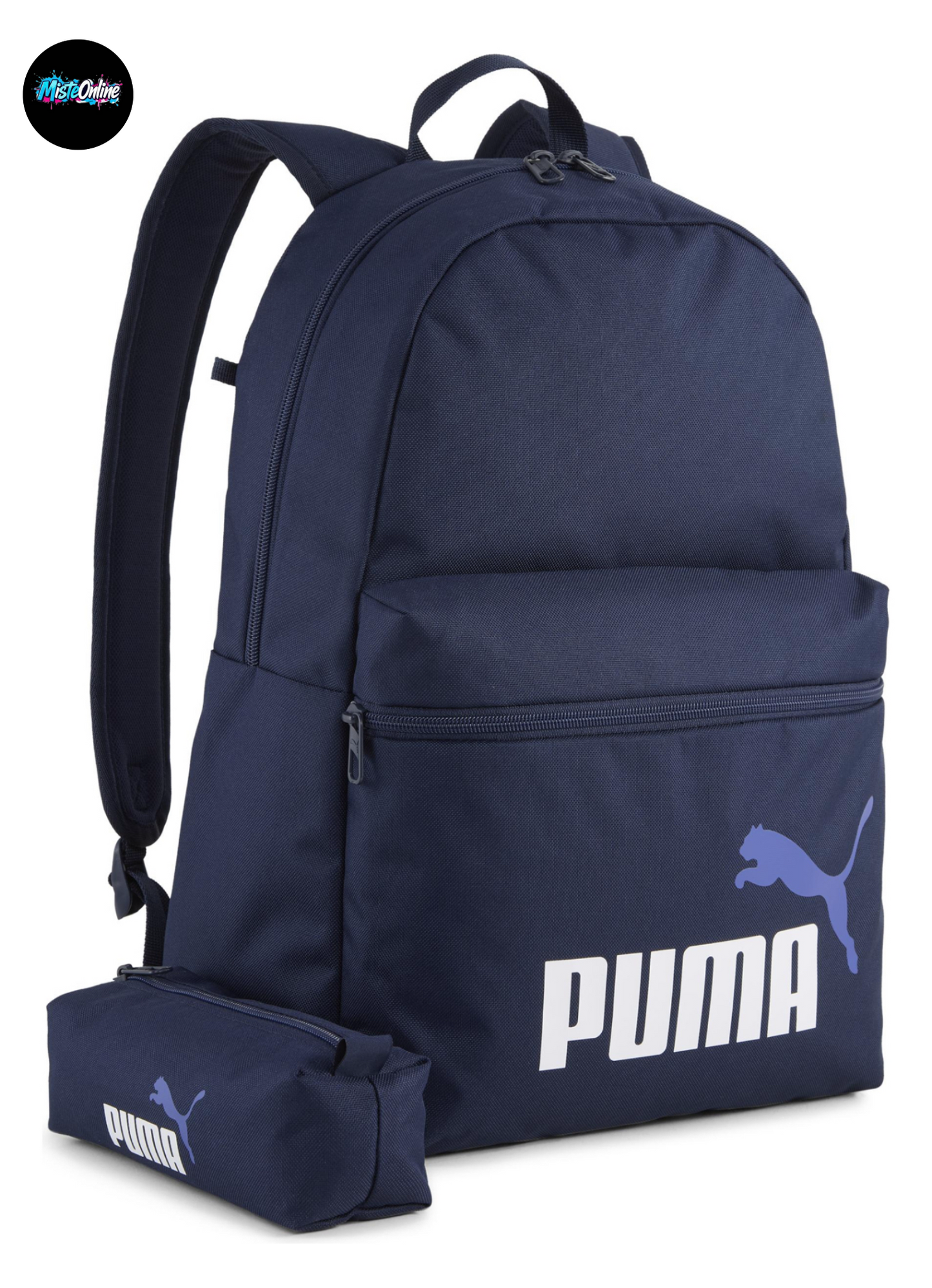 Mochila Escolar Puma Phase Set 22l Azul Marino Lisa Uni