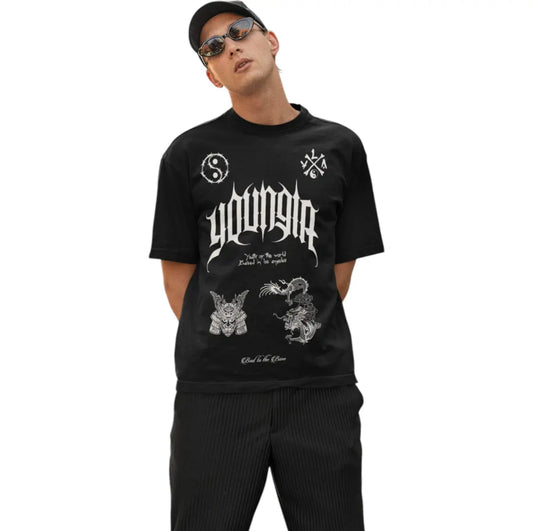 Playera Unisex Oversize Gym Youngla
Dragon By LL
