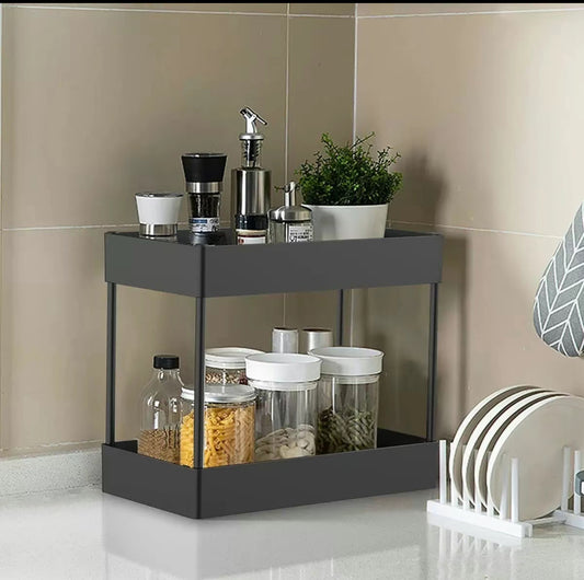 Carrito De Almacenamiento Multiusos Para La
Cocina 2 Niveles