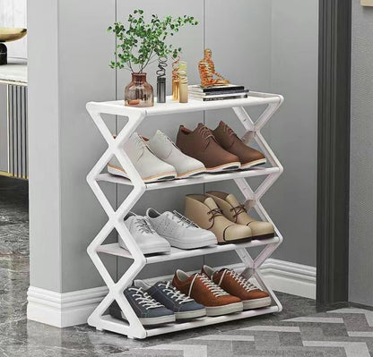 N+ Estante para Zapatos de 4 Niveles Sencillo
Duradero 42*18.5*49.5cm