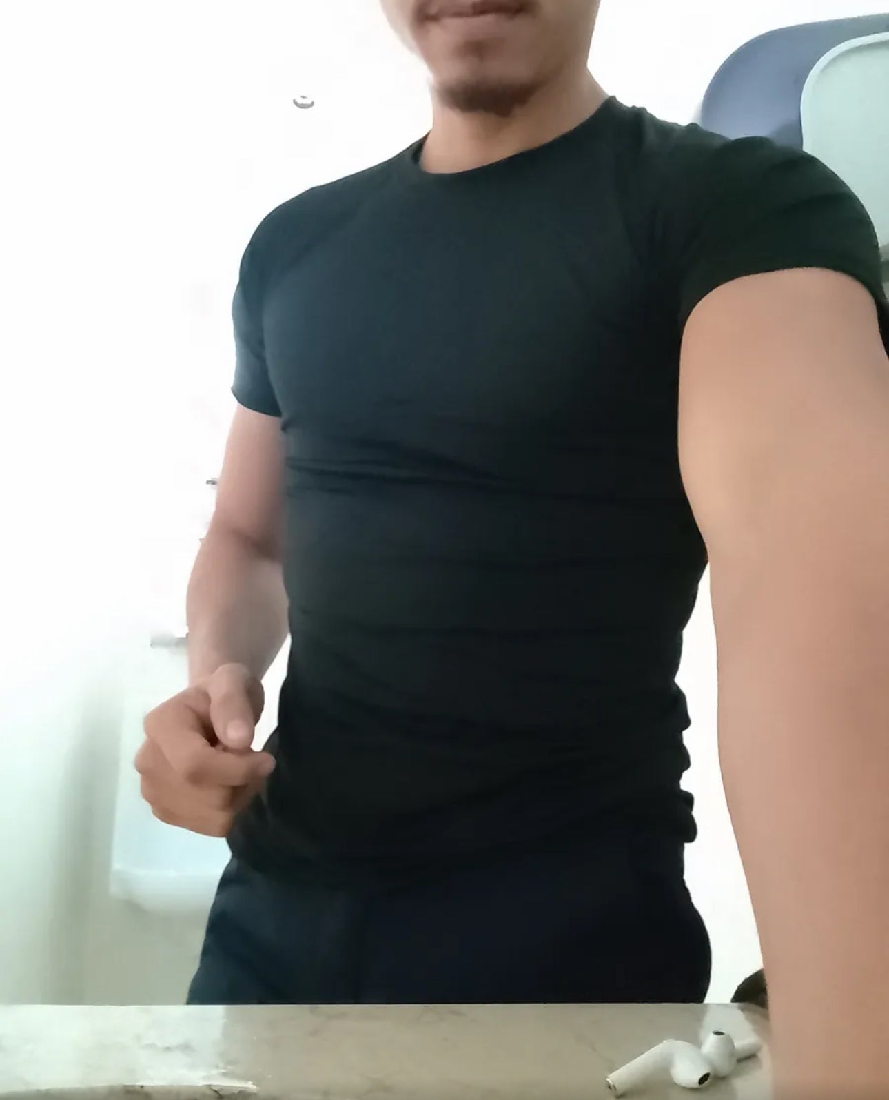 Playera Licra Deportiva Compresión Correr Manga Corta Gym