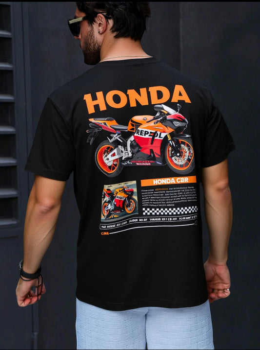 Playera Camiseta Unisex Motos
Honda CBR Naranja