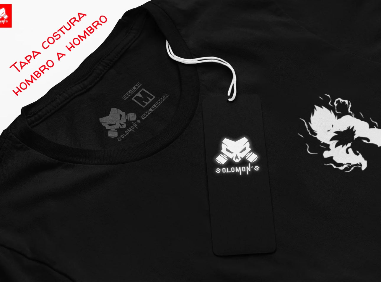 Playera Solomon's SUPER NO. 17 DRAGON BALL I 100% Algodón | Tacto Suave | Anime Streetwear