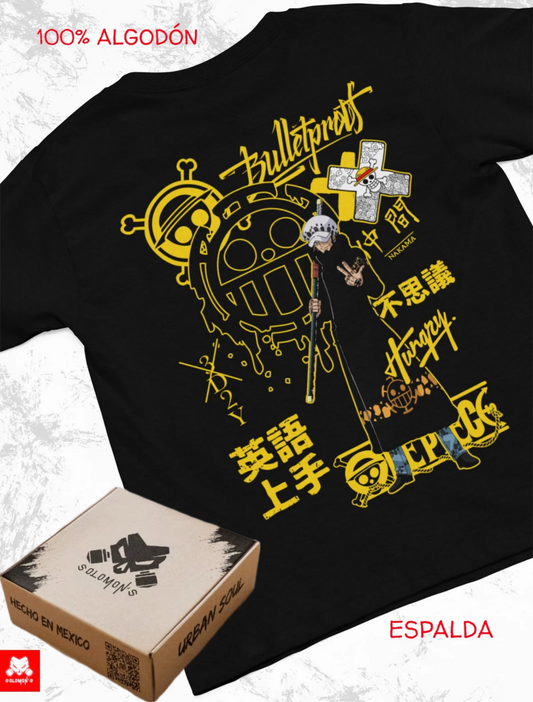 Playera Solomon's ONE PIECE | 100% Algodón |
Tacto Suave | Anime Streetwear |
