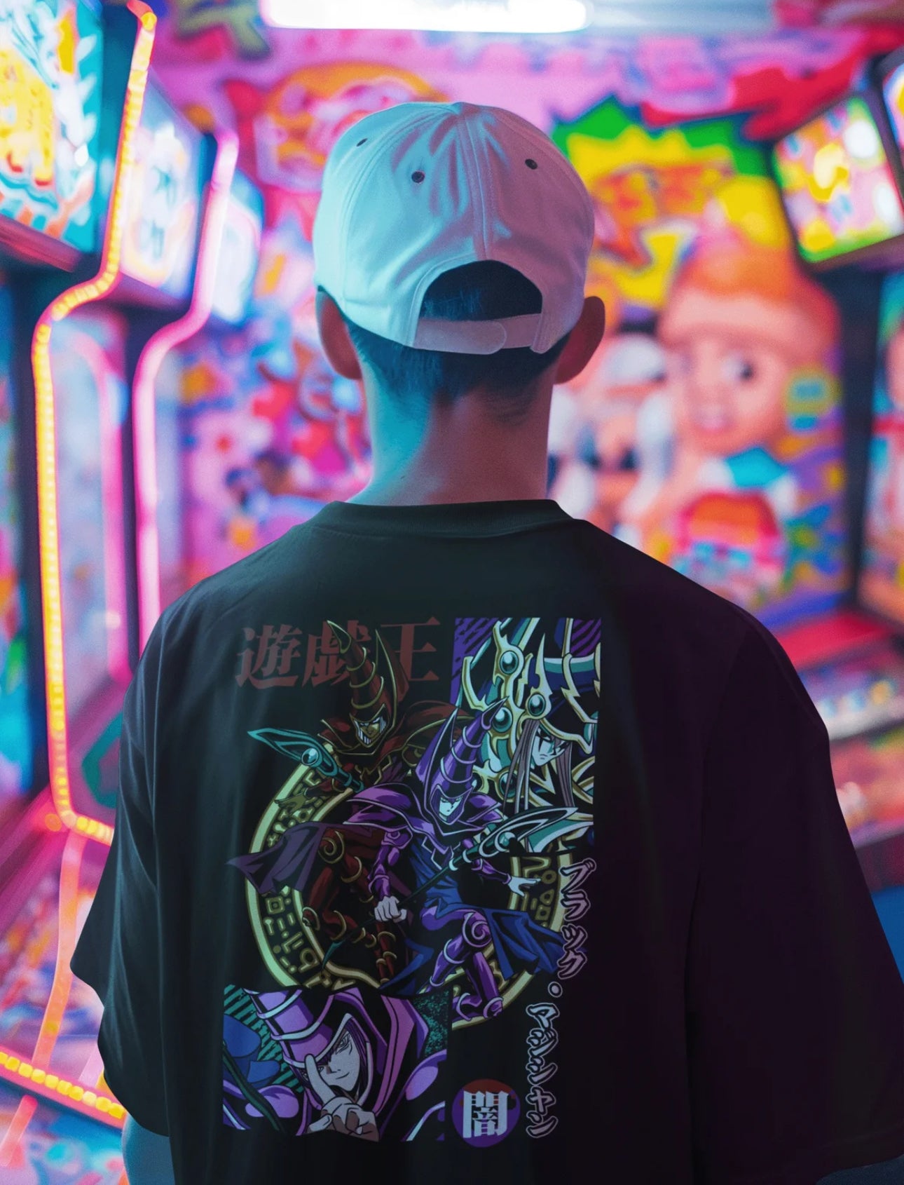 Playera Solomon's YU-GI-OH! DARK MAGICIAN | 100% Algodón | Tacto Suave | Anime Streetwear