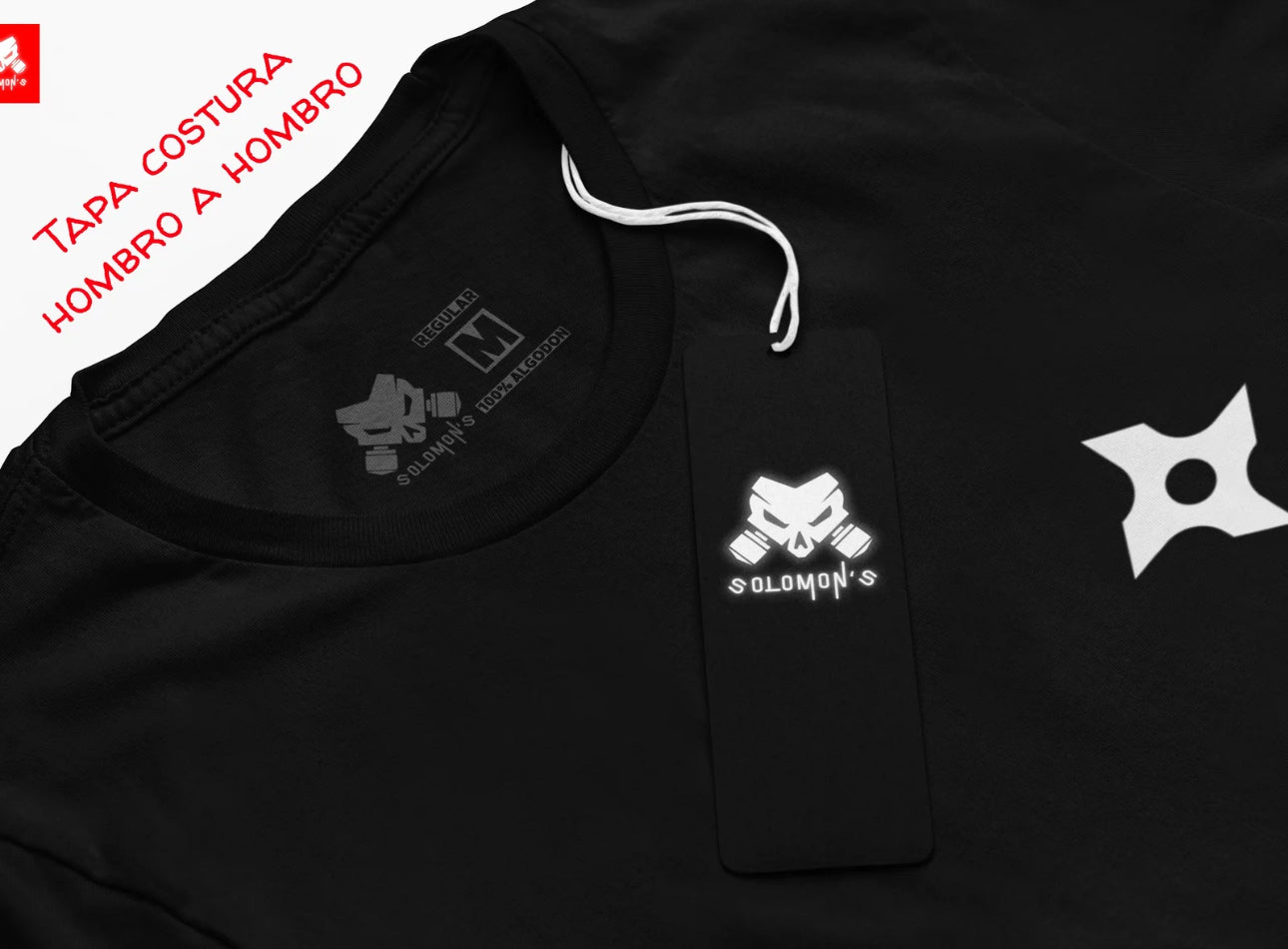 Playera Solomon's MINATO NARUTO | 100% Algodón | Tacto Suave | Anime Streetwear