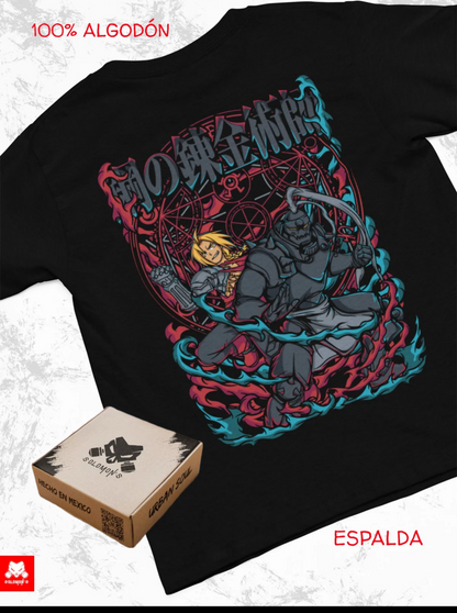 Playera Solomon's FULL METAL ALCHEMIST | 100%
Algodón | Tacto Suave | Anime Streetwear
