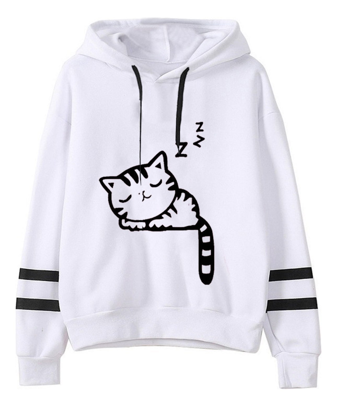 (🌎 PRODUCTO INTERNACIONAL) Camisetas De Manga Larga Con Capucha Estampada De Alta Calid
