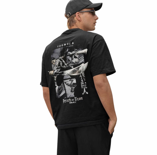 Playera Unisex Oversize Gym Youngla
Levi Attack On Titan By LL