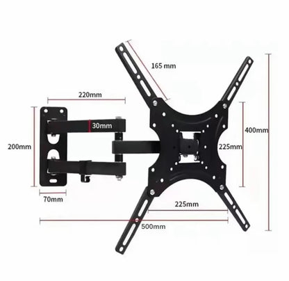 Soporte de TV giratorio de 180 grados Soporte de
TV Soporte de TV plegable ajustable ultrafino
Soporte de pared para TV