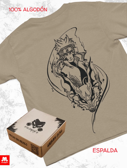 Playera Solomon's NARUTO MODO SABIO 02 | 100% Algodón | Tacto Suave | Anime Streetwear
