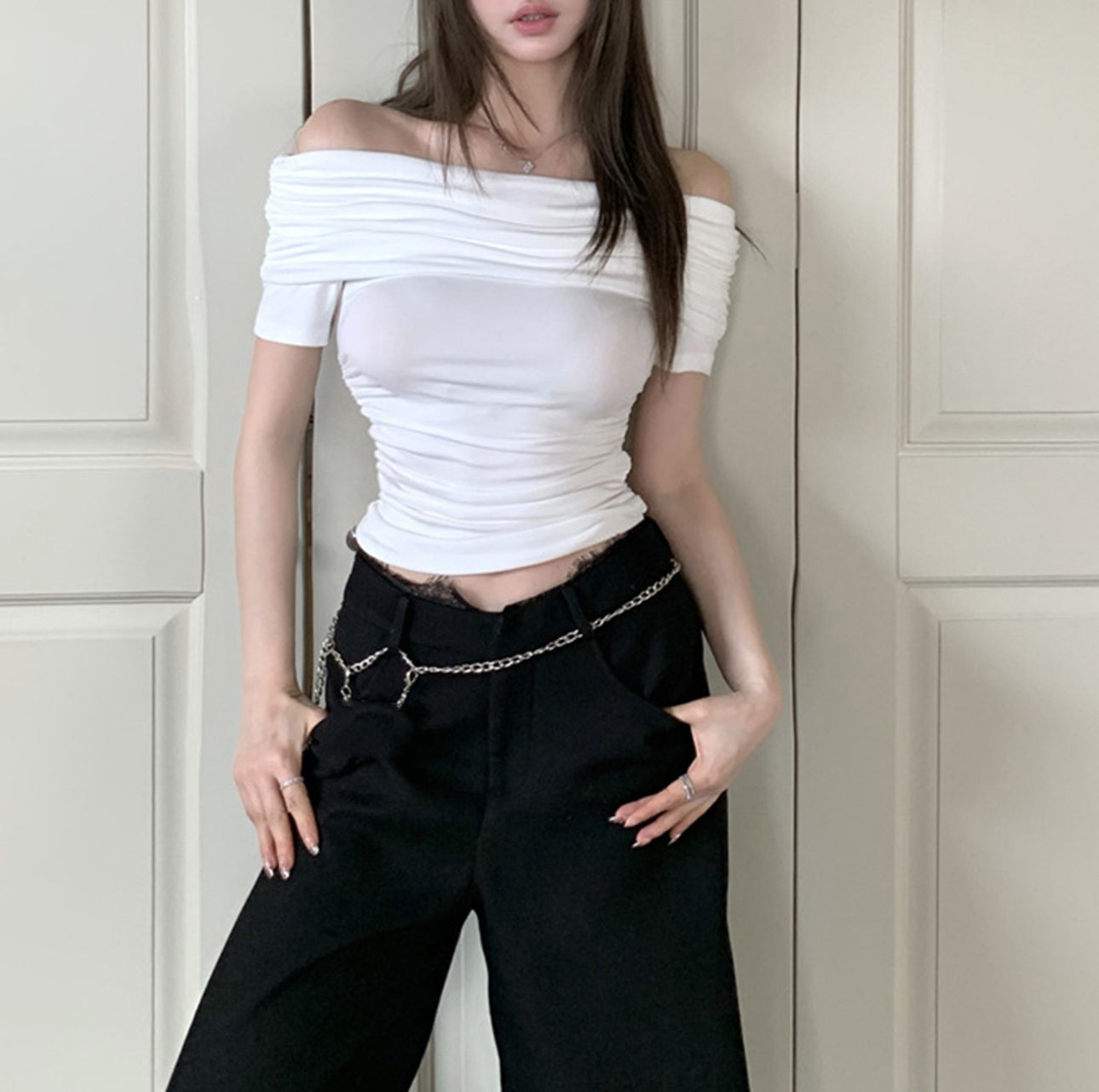 (🌎 PRODUCTO INTERNACIONAL) Camisetas Holgadas De Manga Corta Para Mujer, De Verano, Con
