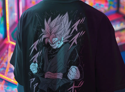 Playera Solomon's DBZ BLACK GOKU | 100%
Algodón | Tacto Suave | Anime Streetwear