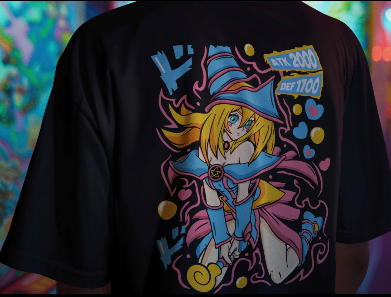 Playera Solomon's YU-GI-OH! DARK MAGICIAN GIRL | 100% Algodón | Tacto Suave | Anime Streetweae