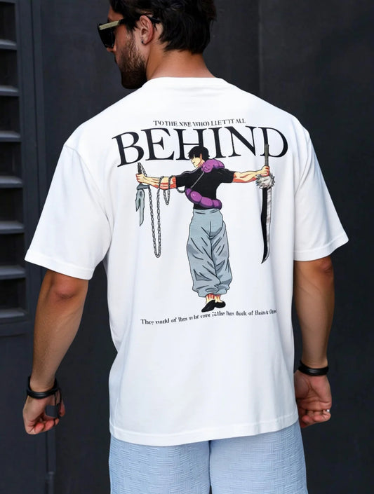 Playera Unisex Oversize Anime - Toji
Fushiguro Behind Jujutsu Kaisen