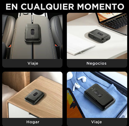 ENCHEN MSO03 Mini Afeitadora
Portátil | Diseño de Doble Hoja | Motor de Alta Velocidad | Afeitadora Recargable por USB I
Esenciales de Viaje | Negro
