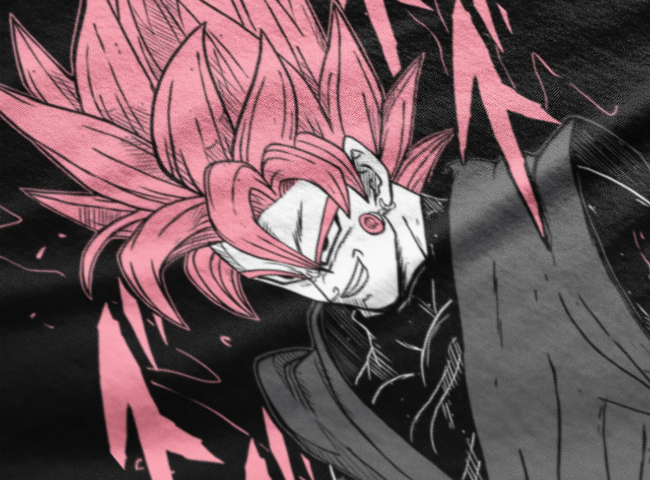 Playera Solomon's DBZ BLACK GOKU | 100%
Algodón | Tacto Suave | Anime Streetwear