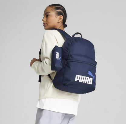 Mochila Escolar Puma Phase Set 22l Azul Marino Lisa Uni