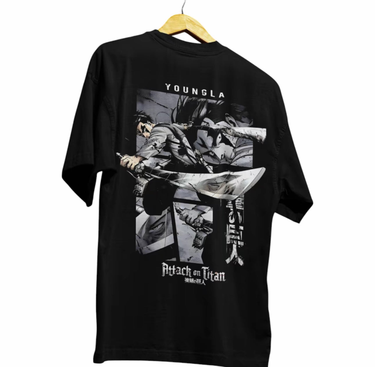 Playera Unisex Oversize Gym Youngla
Levi Attack On Titan By LL