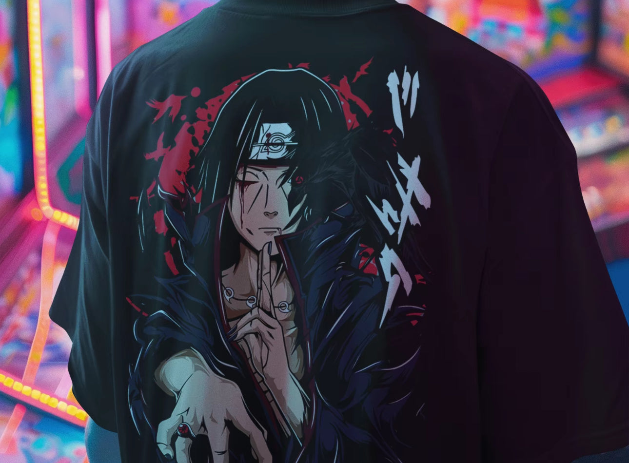 Playera Solomon's ITACHI NARUTO | 100% Algodón
I Tacto Suave | Anime Streetwear