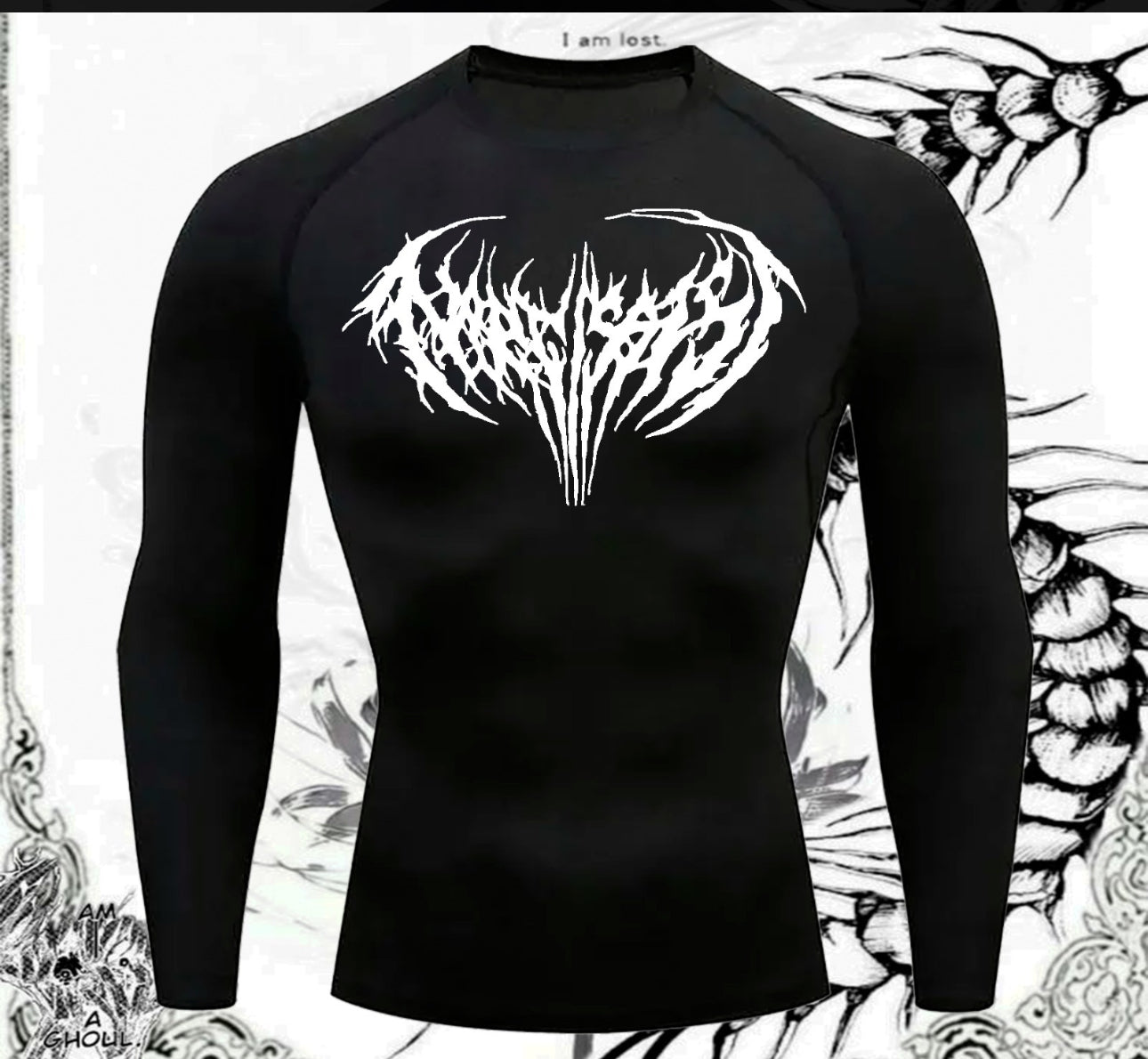 Camiseta deportiva para hombre de corte regular, de secado rápido y transpirable, manga larga, top casual deportivo para gimnasio, correr y senderismo