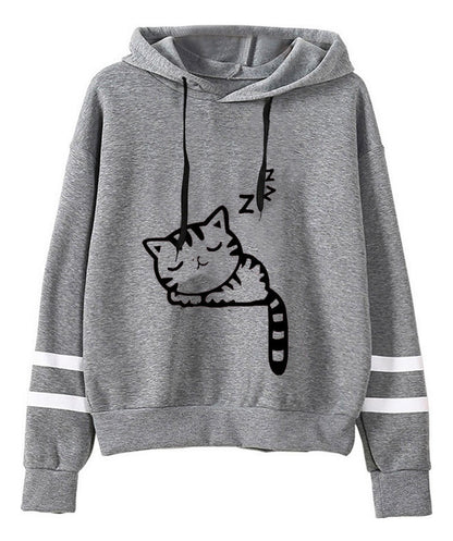 (🌎 PRODUCTO INTERNACIONAL) Camisetas De Manga Larga Con Capucha Estampada De Alta Calid