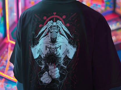 Playera Solomon's MAHORAGA MEGUMI JUJUTSU KAISEN | 100% Algodón | Tacto Suave | Anime Str...