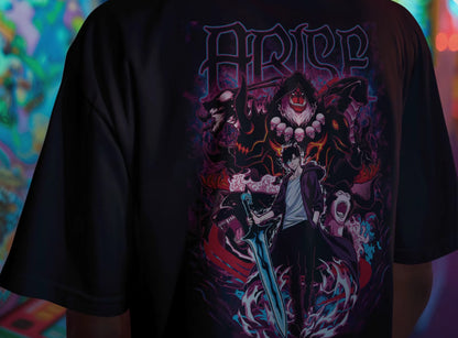 Playera Solomon's SOLO LEVELING ARISE | 100%
Algodón | Tacto Suave | Anime Streetwear