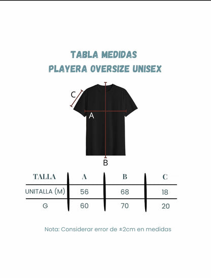 Playera Unisex Oversize Gym Youngla
Letras Derretidas By LL