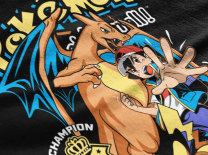 Playera Solomon's POKEMON ASH | 100% Algodón
I Tacto Suave | Anime Streetwear
