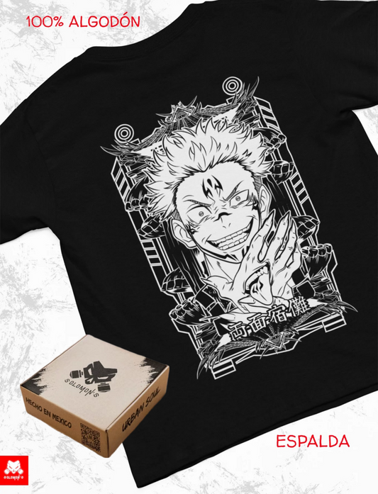 Playera Solomon's SUKUNA JUJUTSU KAISEN I 100% Algodón | Tacto Suave | Anime Streetwear