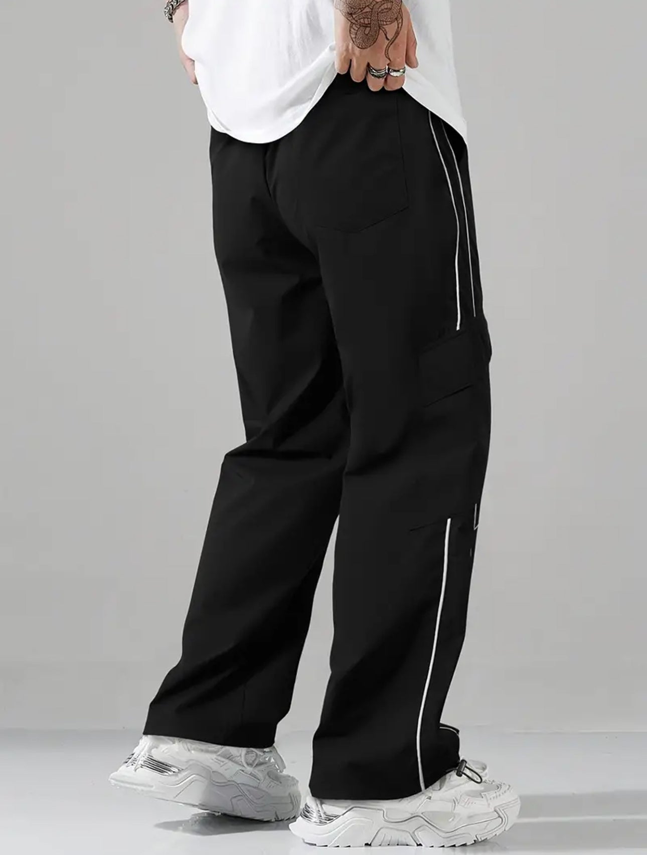 (🌍 INTERNACIONAL COMERCIO) Pantalones De Corte Relajado Para Hombre - Invierno Casual