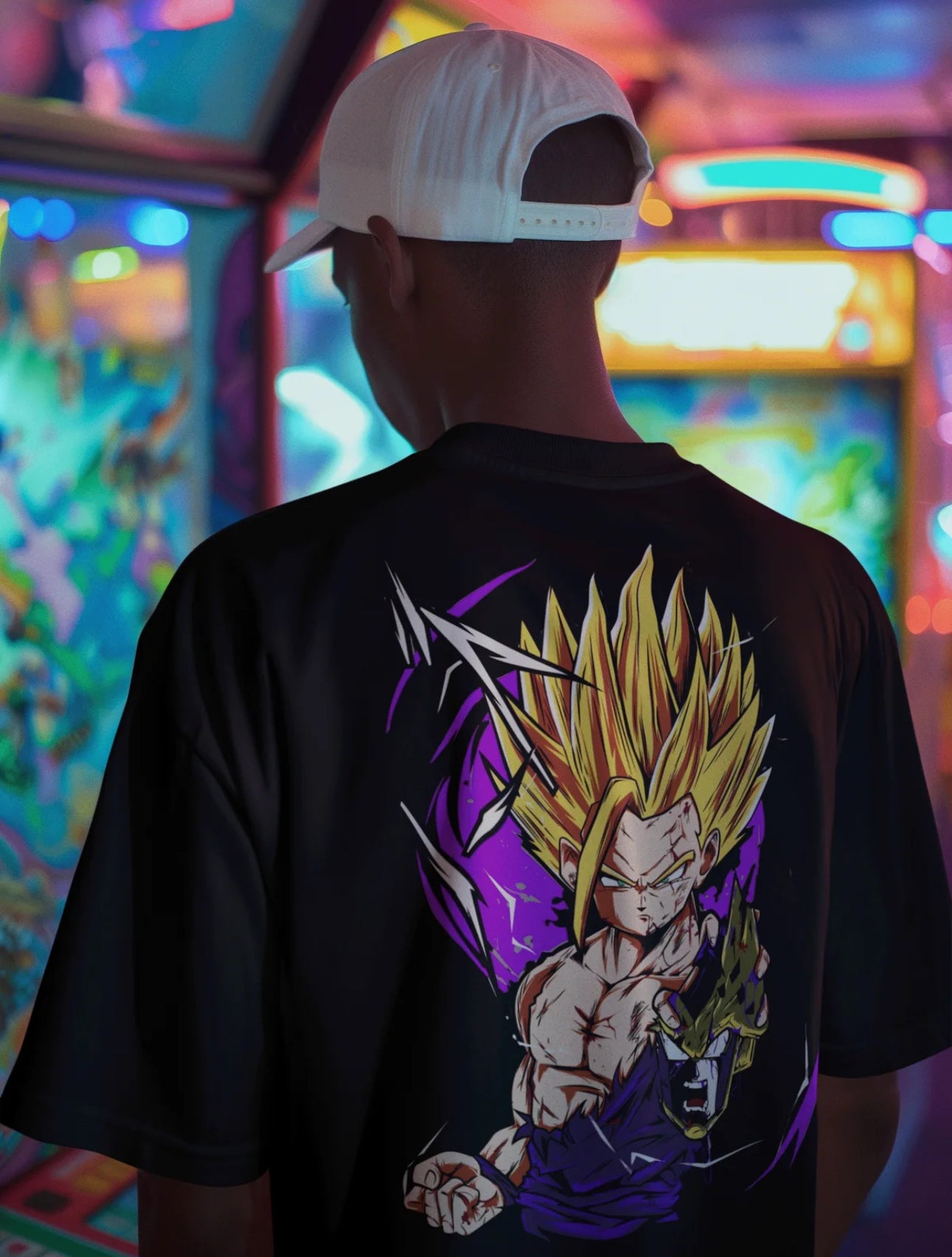 Playera Solomon's SUPER GOHAN DRAGON BALL I 100% Algodón | Tacto Suave | Anime Streetwear