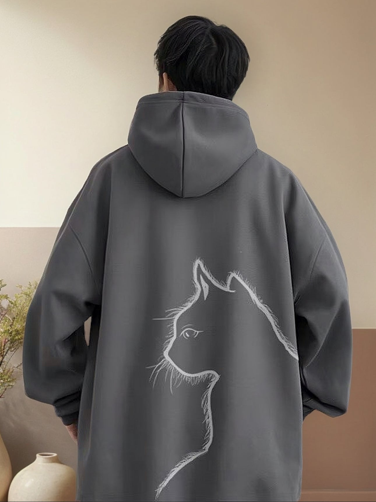 INTERNATIONAL. Sudadera De Forro Polar Con Capucha Para Hombre, Chaqueta Ho