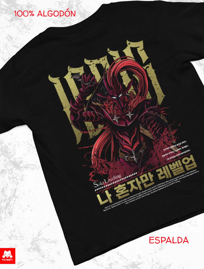 Playera Solomon's IGRIS SOLO LEVELING
PREMIUM | 100% Algodón | Tacto Suave | Anime
Streetwear