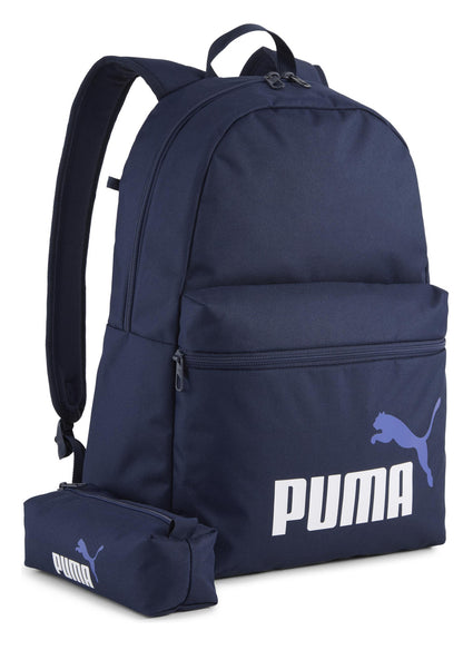 Mochila Escolar Puma Phase Set 22l Azul Marino Lisa Uni