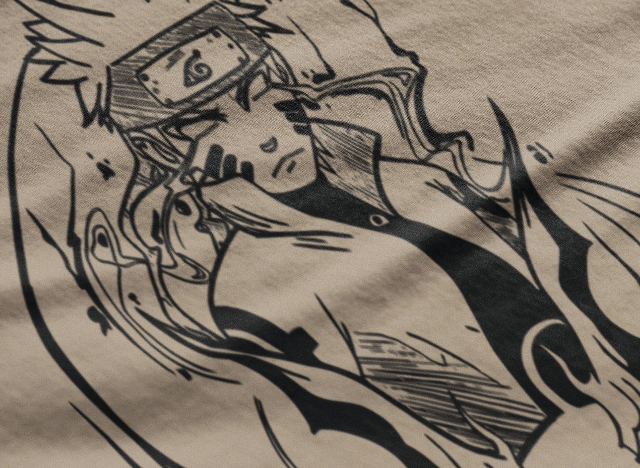 Playera Solomon's NARUTO MODO SABIO 02 | 100% Algodón | Tacto Suave | Anime Streetwear