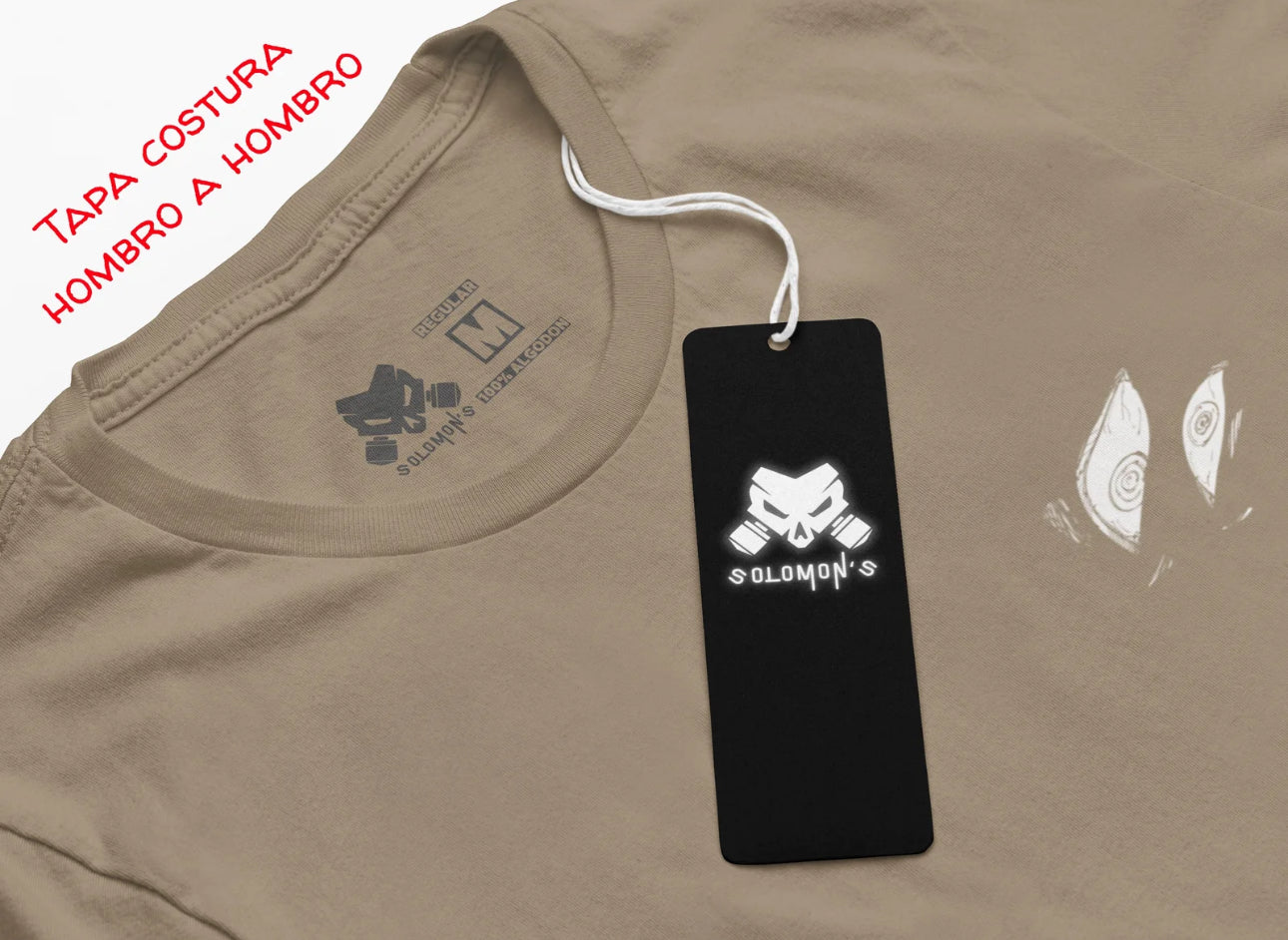 Playera Solomon's GOJO SATORU JJK | 100%
Algodón | Tacto Suave | Anime Streetwear