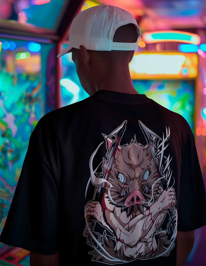 Playera Solomon's INOSUKE DEMON SLAYER | 100% Algodón | Tacto Suave | Anime Streetwear