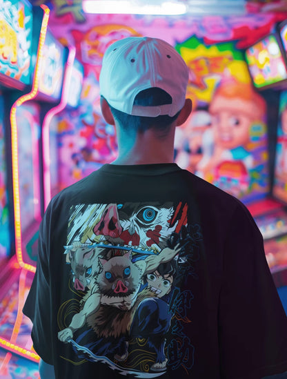 Playera Solomon's DEMON SLAYER | 100% Algodón
I Tacto Suave | Anime Streetwear |