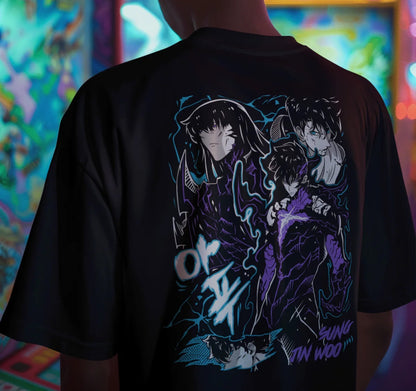 Playera Solomon's SOLO LEVELING | 100% Algodón
I Tacto Suave | Anime Streetwear