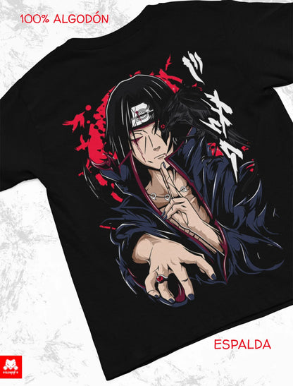 Playera Solomon's ITACHI NARUTO | 100% Algodón
I Tacto Suave | Anime Streetwear