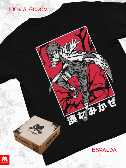 Playera Solomon's MINATO NARUTO | 100% Algodón | Tacto Suave | Anime Streetwear
