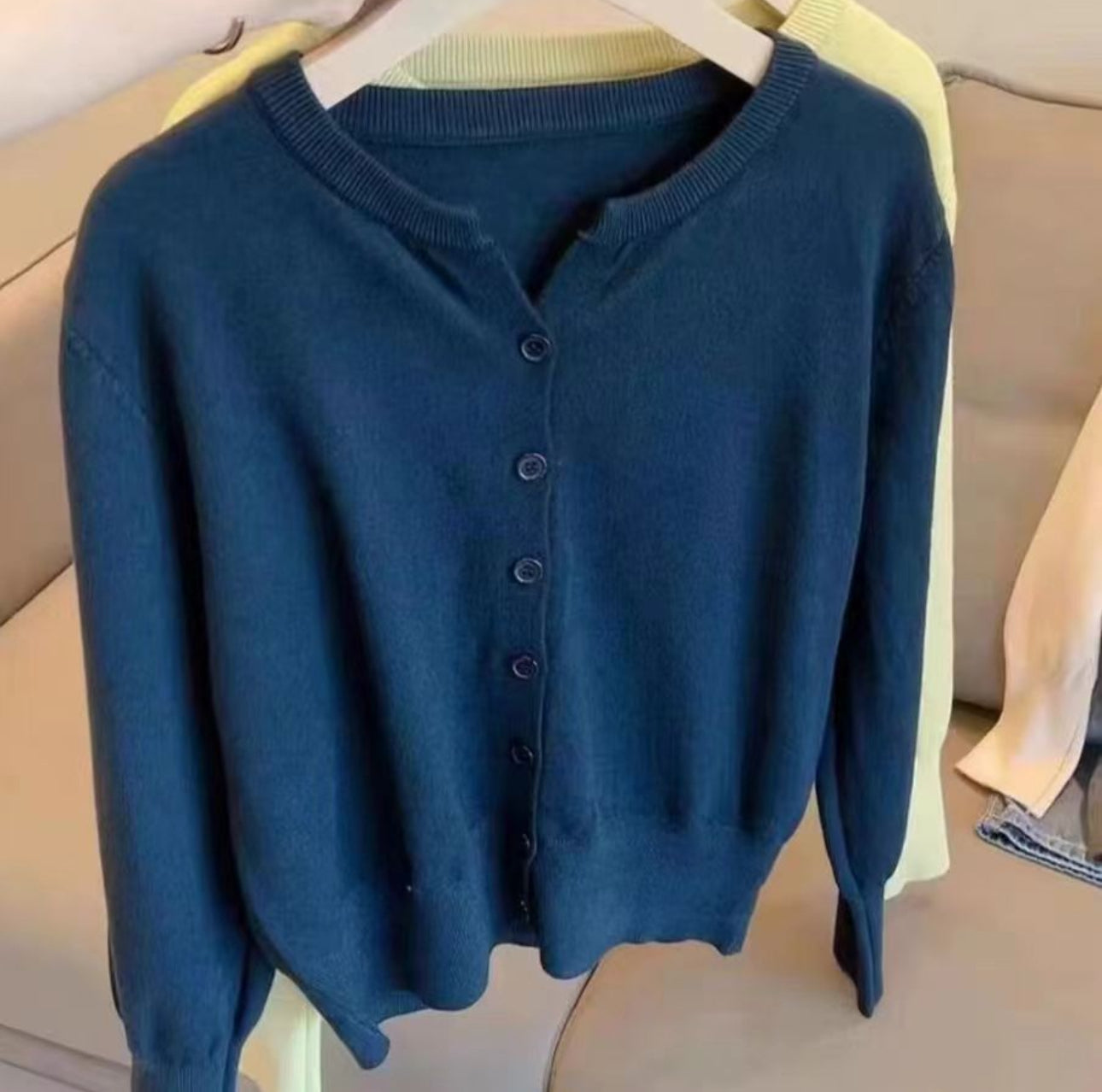 (🌎 PRODUCTO INTERNACIONAL) Cardigan Vintage Elegante Para Dama Oficina