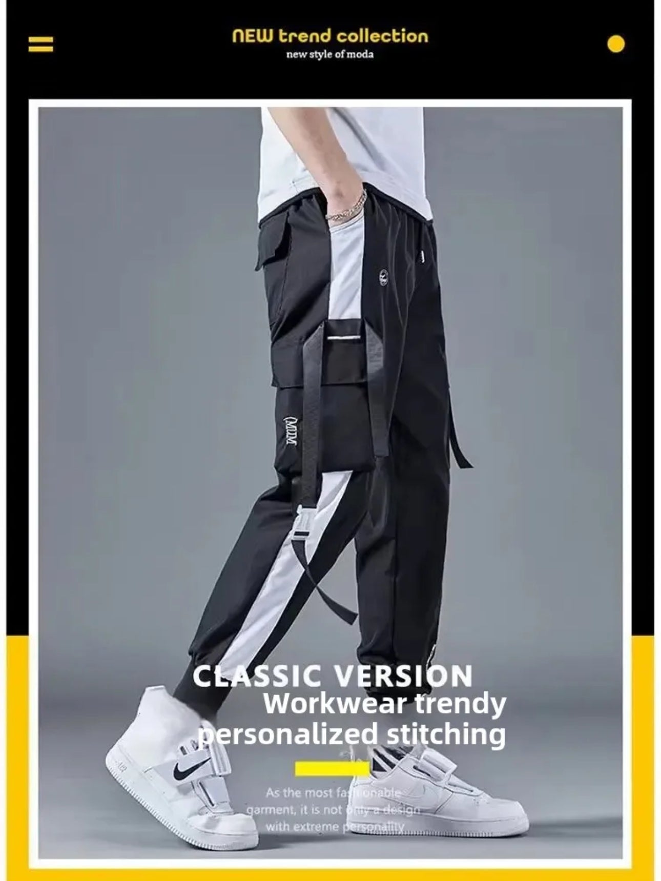 INTERNACIONAL Pantalones Cargo De Estilo Americano Para Hombre