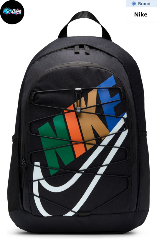 Mochila (26l) Nike Hayward Negro Hf7722-010 Color Negro/negro/blanco