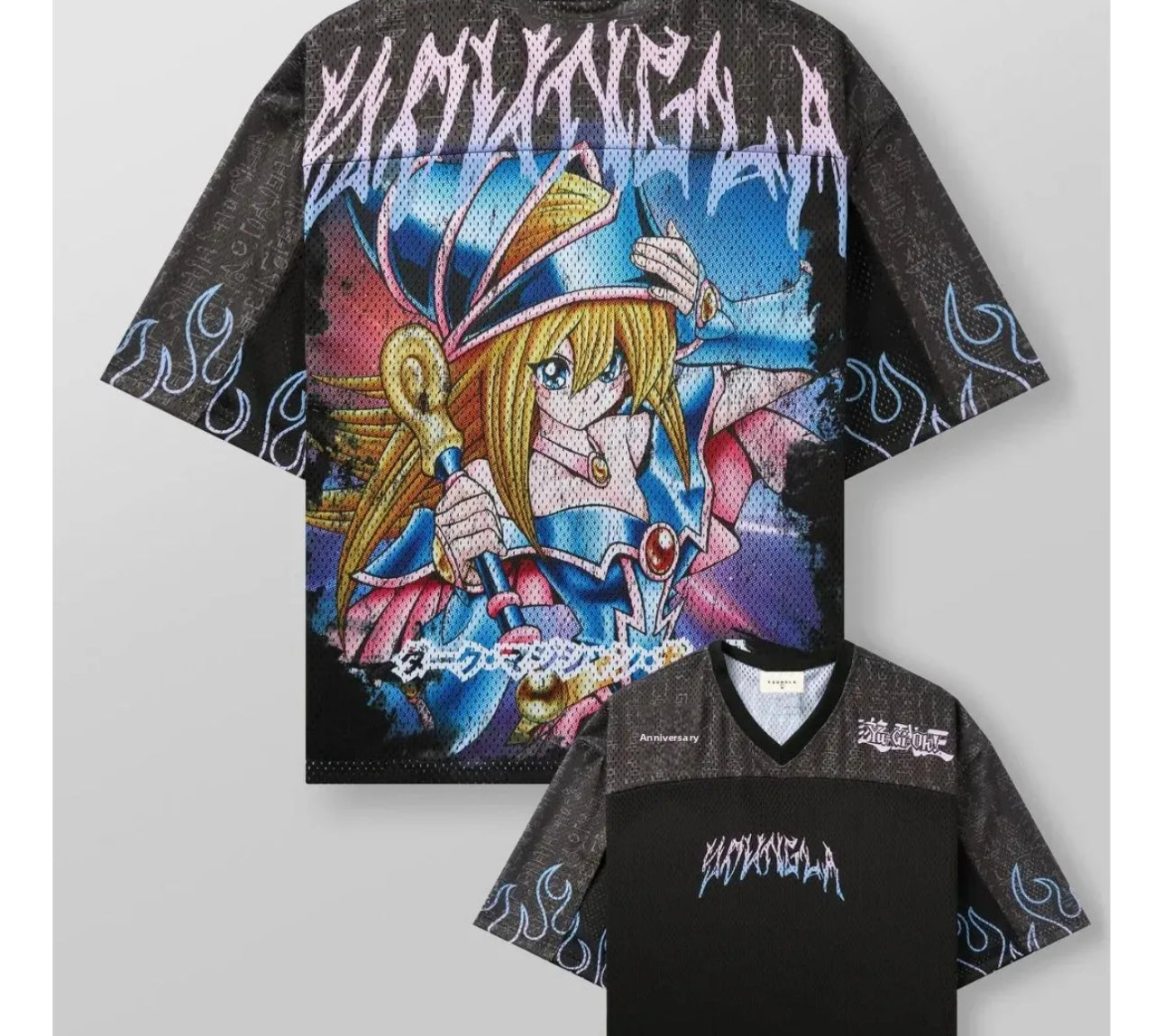 (🌍 INTERNACIONAL COMERCIO) Camiseta Yu Gi Oh Para Hombre, Extragrande, Poliéster De Sec