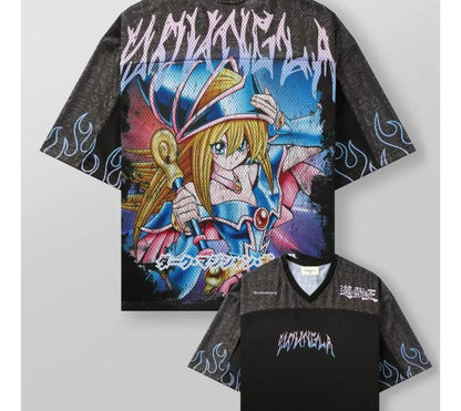 (🌍 INTERNACIONAL COMERCIO) Camiseta Yu Gi Oh Para Hombre, Extragrande, Poliéster De Sec